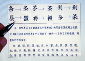 規(guī)范漢字表征求意見結(jié)束 大部分認(rèn)為44字不宜改