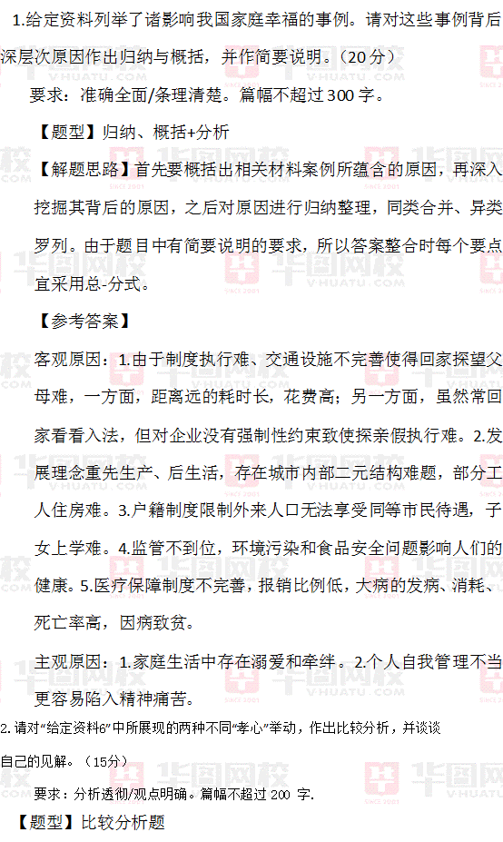 2014年江蘇省公務(wù)員考試申論真題解析-A卷