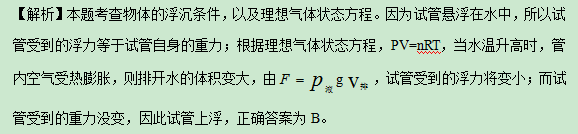 2015廣東公務員考試縣級以上行測真題答案解析-科學推理